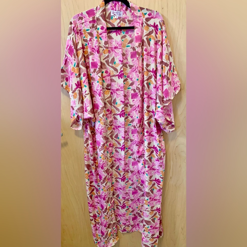 Paths of the Spirit Silk Kimono